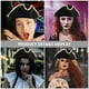 thumbnail image 3 of WORGEOUS 2 uds sombrero de pirata disfraz de Cosplay gorra fiesta de disfraces de Halloween juego de rol traje de pirata, 3 of 8