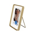 thumbnail image 2 of Mainstays 5x7 Matted to 4x6 Picture Frame – Gold Rounded Corner Tabletop Photo Frame, 2 of 7