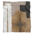 thumbnail image 5 of Blue & Gray Abstract Art Graffiti Flannel Blanket Soft & Breathable Bed Throw Blanket for Sofa Chair Bed Home Decor 50x60inch Funny Plush Blanket for Baby Toddler Women Friends, 5 of 5