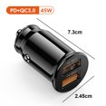 thumbnail image 2 of Chargeur de Voiture Mini port 45W Chargeur Rapide Pratique compact port USB, 2 of 5
