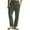 c03Gray, variant on LNWUY Mens Summer Cotton Linen Pants Solid Color Pocket Drawstring Wide Leg Pants Elastic Waist Casual Jogger Yoga Pants Black XL