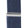 thumbnail image 4 of Buyless Fashion Textured Suspenders for Men - 48" Adjustable Straps 1 1/4" - X Back with Metal Clips, 4 of 7