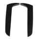 thumbnail image 2 of Accesorios para automóviles, 2 piezas de alerón trasero para ventana lateral trasera, moldura para ventana lateral trasera, grado profesional, 2 of 9