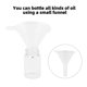 thumbnail image 4 of Botella de líquido vacía con pipetas de vidrio Reutilizable 1-2ml Dispensador de viaje Envase cosmético de vacaciones Gel de baño Loción Almacenamiento y organización del hogar Transparente 2ml Bearachild HA064731-06, 4 of 6