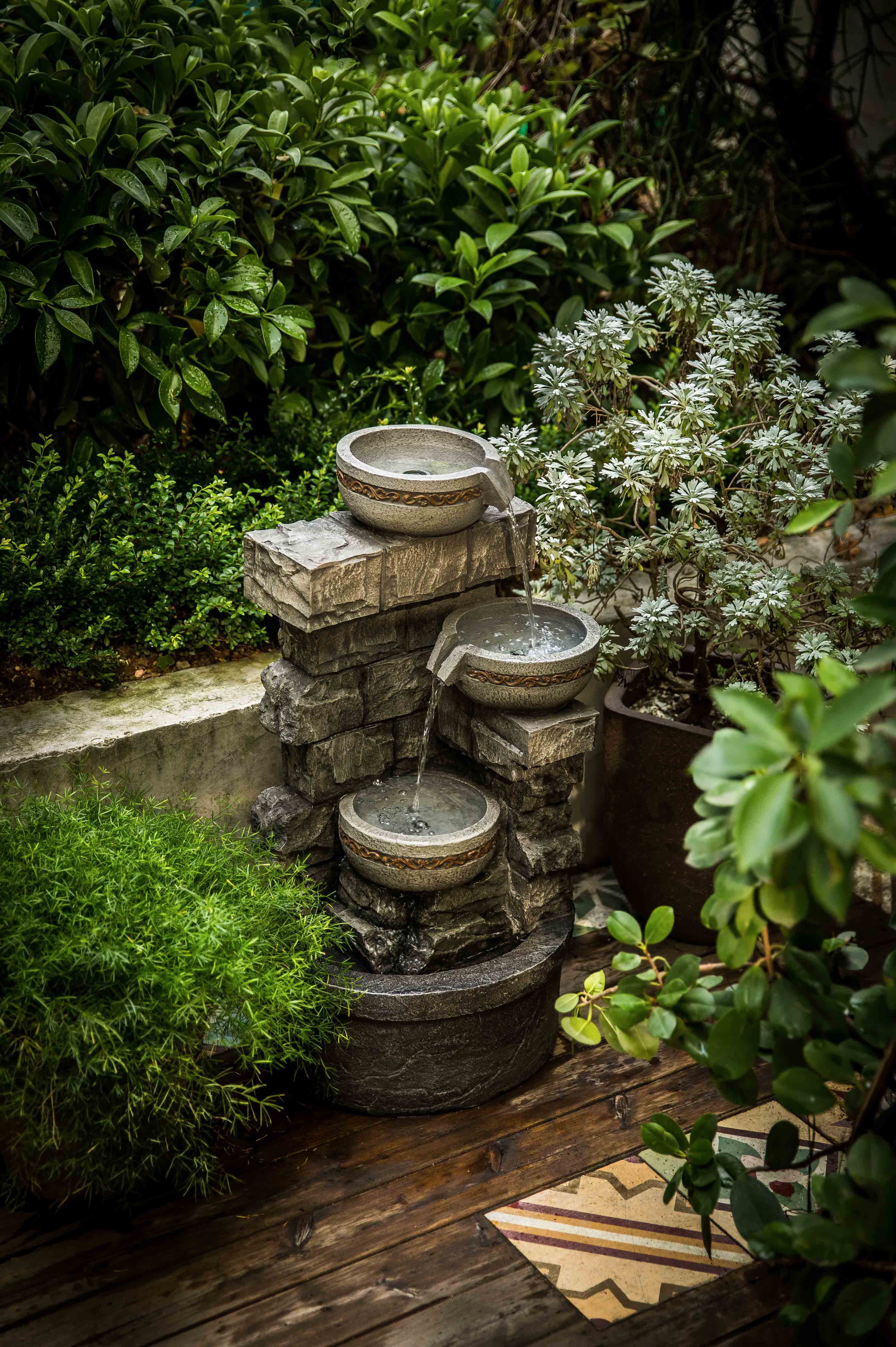 Create a Serene Outdoor Oasis with Our Beautiful Garden Fountains Outdoor - Relax to Soothing Sounds of an Outdoor Water Fountain