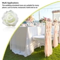 thumbnail image 1 of Langgg Pack of 50 Artificial Bionic Flowers PE Foam Simulation Roses Fake Flower Decorations Wedding Party Engagement Presents Cream White, 1 of 7
