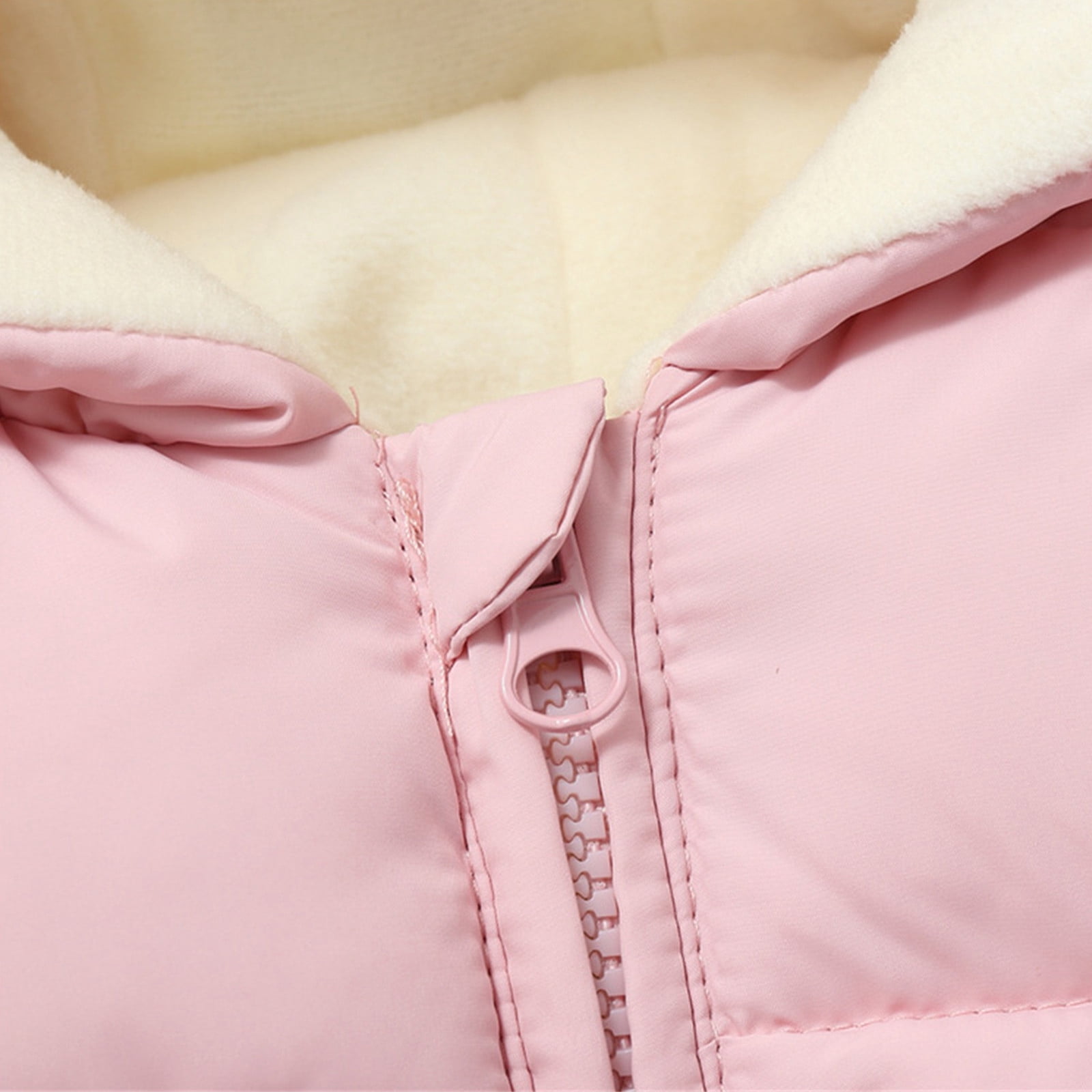 TAIAOJING Baby Girl Boy Snowsuit Warm Hooded Snowsuit Jumpsuit Down Coat Romper Padded Outwear Jacket Snow Wear Winter Clothes 0-3 Months