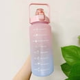 thumbnail image 5 of 64OZ Motivational Water Bottles with Times to Drink,Large Water Bottle,Half Gallon Water Bottle with Handle & Removable Straw,BPA Free and Leakproof for Adult and Kids Gym Sports Outdoors(Multicolor), 5 of 9