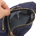 thumbnail image 4 of Riñonera vaquera ligera, portátil, tipo bandolera, para el hombro, para mujer (azul oscuro), 4 of 7