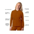 thumbnail image 3 of Adar Addition Scrubs For Women - Zippered Bomber Scrub Jacket, 3 of 7