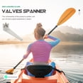 thumbnail image 3 of 2Pcs Air Valve Wrench 6-Groove Spanner Kayak Valve Repair Tool for Inflatable Boat Kayak, 3 of 9
