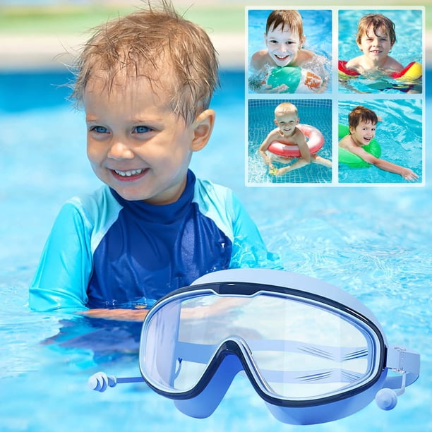 Gafas de natación impermeables HD antiempaña Soft Comfort para entrenamiento en piscina
