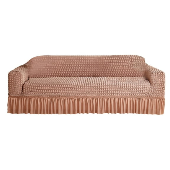 ZPAQI Plaids Seersuckers Sofa Cover For Living Room Stretch Sofa Slipcover For Home