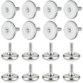 thumbnail image 1 of 30 piezas Pie de gato ajustable blanco Pie nivelador de plástico y metal con tuerca Pies ajustables M6 * 15 * 30 mm Tornillos de ajuste de muebles para mesa de muebles Rojo Verde Cocina, Decoración y Otros, 1 of 5