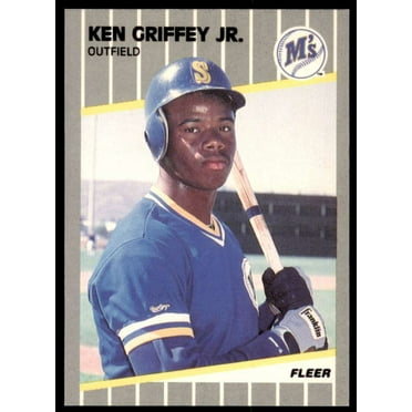 Ken Griffey Jr. Rookie Card 1989 Fleer #548