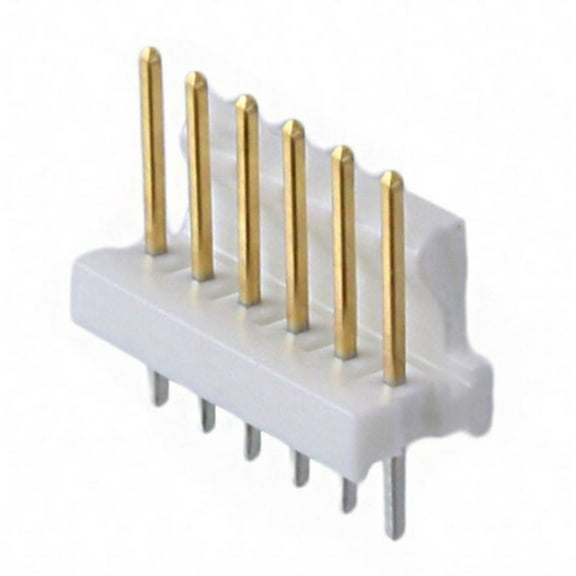 3-641126-6 Connector Header Through Hole 6 position 0.100 (2.54mm) : RoHS