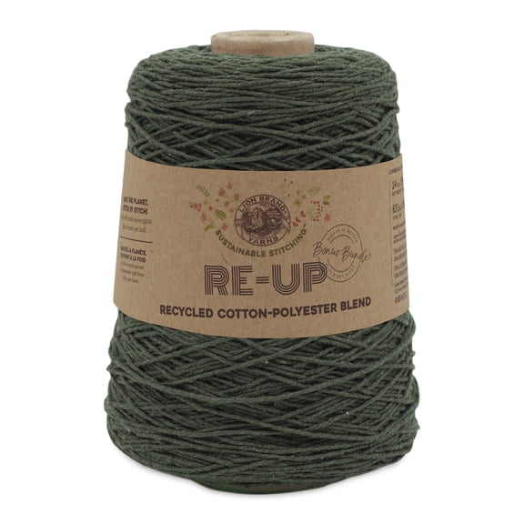 Lion Brand Re-Up Bonus Bundle Yarn-Everglade