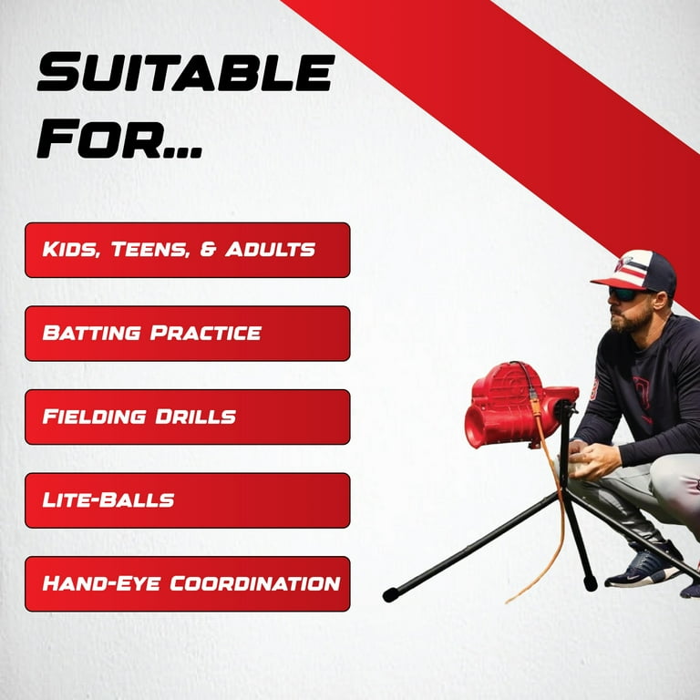 Heater Sports Power Alley Lite BB Machine - Electric