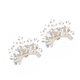 thumbnail image 4 of 2pcs Pearl Shoe Clips Crystal Bridal Shoe Buckles Decorative Shoe Charms, 4 of 6