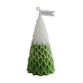 thumbnail image 2 of Fiudx Vela Aromática de Árbol de Navidad, Hecha a Mano con Aroma a Té Blanco, Pequeño Regalo Decorativo, Decoración para Fiestas, Juego de Velas Festivas, Ambiente Cálido, Tamaño 5X5X10 Cm, Ideal par, 2 of 5