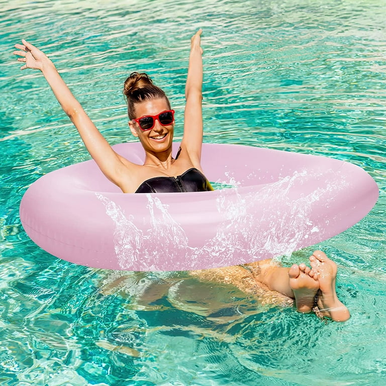 Engagement Ring Pool Float Heart-Shaped Pool Float Thick PVC