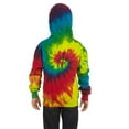 thumbnail image 2 of Colortone Multi Tie Dye Youth Hood T8778Y, 2 of 2