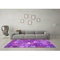 thumbnail image 3 of Ahgly Company Indoor Square Patchwork Pink Transitional Area Rugs, 6' Square, 3 of 4