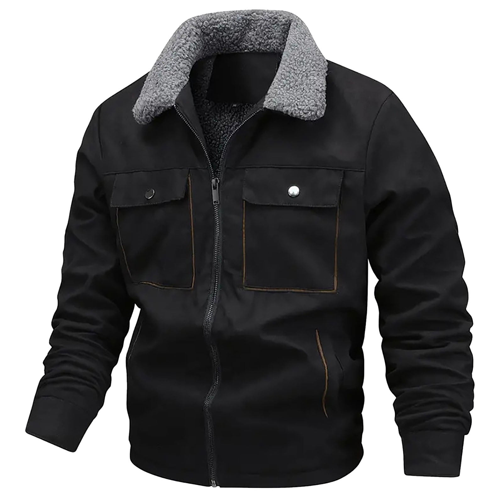 Lamb Car Leather Coat - Walmart.com