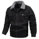thumbnail image 1 of Ceisia Men's Fleece-Lined Suede-Like Workwear Jacket with Sherpa Collar Gift, 1 of 9