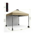 thumbnail image 3 of 10x10 Pop Up Canopy with Sidewalls for Outdoor, Portable Canopy with One Push Setup, Easy Set-Up Waterproof Tent for Outdoor Party, Sun Shade for Wedding Backyard Garden Event, 3 of 8