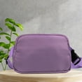 thumbnail image 6 of Fanny Pack Pouch Purse Adjustable Strap Waist Bag for Outdoor Hiking Walking Violet, 6 of 8