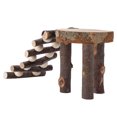 thumbnail image 4 of Hamster Climbing Ladder Platform, Chewing Toys Hamster Platform Climbing Ladder Natural Resistant Durable Non Toxic  for Hamster for Hedgehogs for Rats, 4 of 7