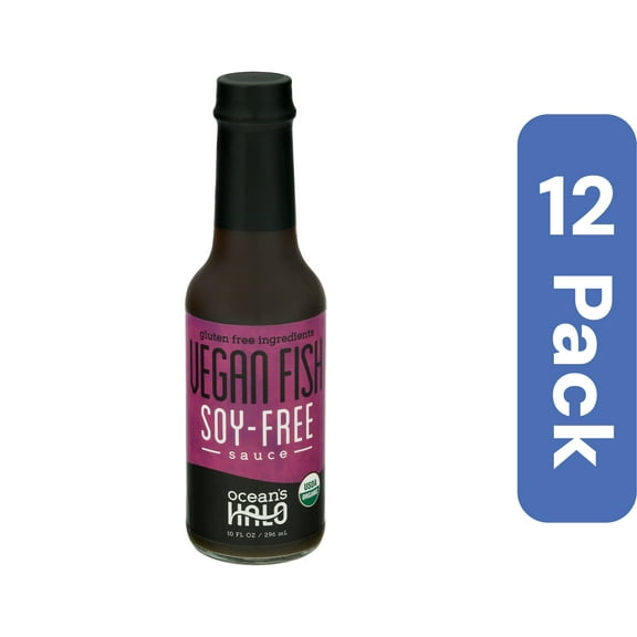 Ocean's Halo Vegan Fish Sauce 10 oz (Pack of 12)