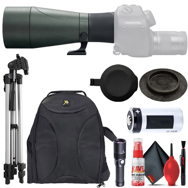 Telescopio terrestre Swarovski STR-80 HD 80 mm Visión directa con mochila acolchada y trípode de 6 pies