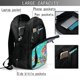 thumbnail image 4 of Easygdp Cartoon Map Of Europe Mochila para Laptop de Viaje con Puerto USB, Mochila para Laptop con Puerto de Carga USB para Mujeres y Hombres, 4 of 7