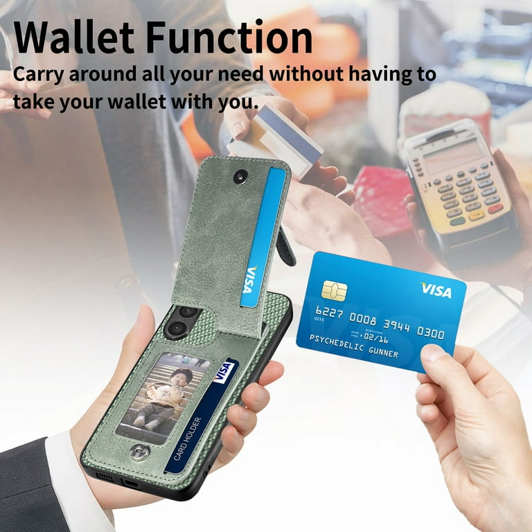 getting cards graded in person iPhone 16 Pro Wallet Case with Slide Camera Cover main image 1