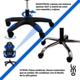 thumbnail image 4 of Silla Gamer Ergonómica Ejecutiva De Oficina Reposapies LUMO azul, 4 of 8