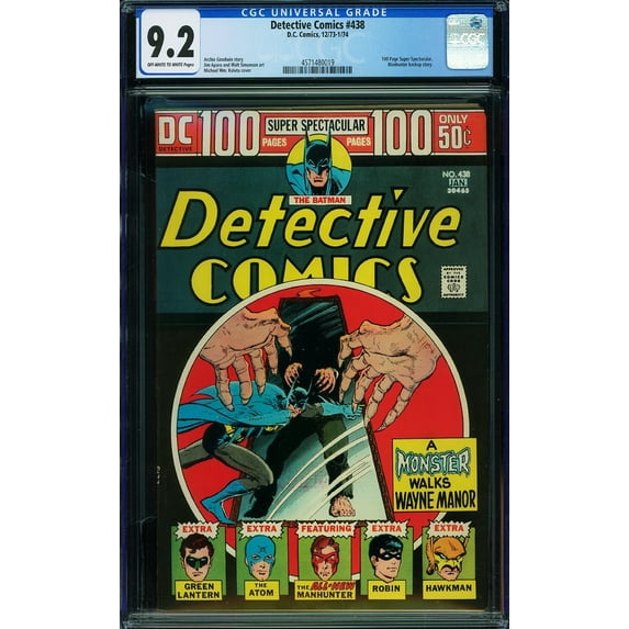 Detective Comics #438 - CGC 9.2 Comic Book