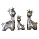 thumbnail image 4 of Kit de figuras de familia de ciervos de cerámica, adorno de mesa, escultura de estante versátil, artesanía para estanterías, mano de obra fina 3 piezas, 4 of 8