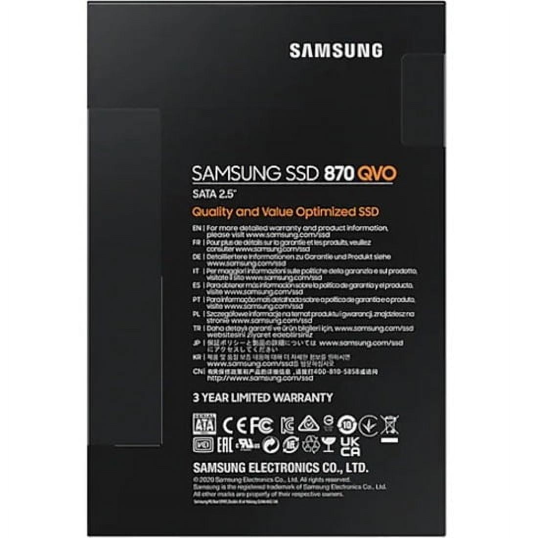[新品] 870 QVO 4TB サムスン MZ-77Q4T0B/IT 2.5 SAMSUNG 870 QVO SATA III 2.5
