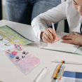 thumbnail image 2 of Fluffy Writing Book Cartoon Plush Cover Note Book Portable Girl Notebook Girl Supply, 2 of 2