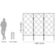 thumbnail image 2 of CRAFTHROU Soporte Para Plantas Trepadoras Negro Con Plegable Para Espacios Pequeños, 2 of 6