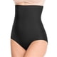 thumbnail image 4 of Bragas de mujer Calzoncillos sin costuras de cintura alta Braguita moldeadora de control de abdomen, Negro, ML seitruly AP002528-02, 4 of 5