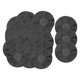 thumbnail image 3 of Fundas desechables para auriculares, fundas para almohadillas, fundas para auriculares, 100 unidades para la mayoría Negro, 3 of 7