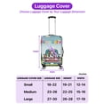 thumbnail image 5 of Happy Easter Chihuahua American Flag Truck Bunny Ears Travel Luggage Cover Dog Lover Gifts Idea Suitcase Dust Protective Decor - 03001, 5 of 5