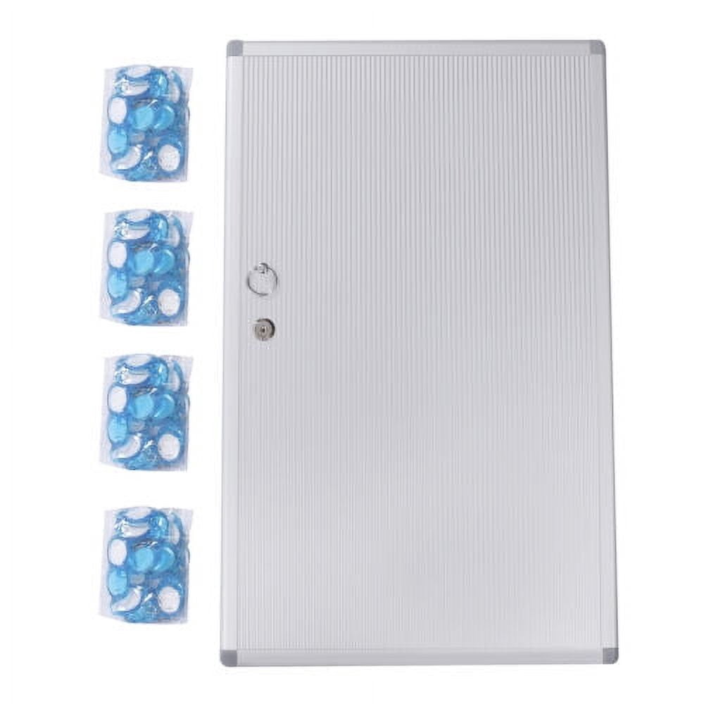 Wall Mount 96 Key Storage Cabinet Lock Box Safe Organizer Car Dealership Holder