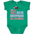 thumbnail image 3 of Inktastic I'm the Big Brother to Twins. Boys Baby Bodysuit, 3 of 5