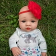 thumbnail image 6 of AmaMary 12 inch Floral Hairband Dress Doll – Charming Ensemble for Creative Play, 6 of 7