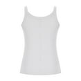 thumbnail image 6 of Timegard Womens Tank Top Ribbed Plus Size U Neck Slim Comfy Sleeveless Workout Gym Tee Camis Summer, 6 of 7