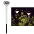 thumbnail image 1 of Lámpara Solar para Jardín Al Aire Libre Xihbxyly de Acero Inoxidable Forma de diamante Luz Blanca/Cálida/De color para suelo, 1 of 1